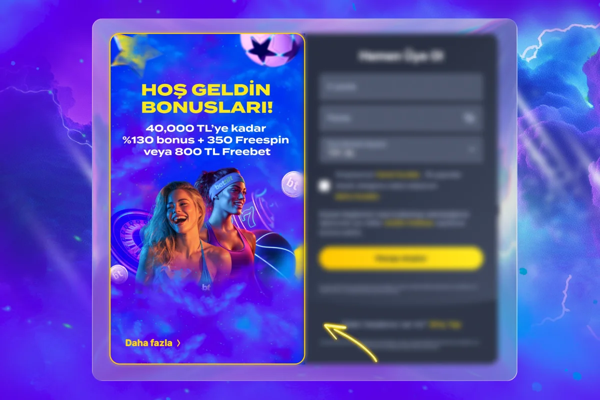 Bettilt Hoş Geldin Bonus